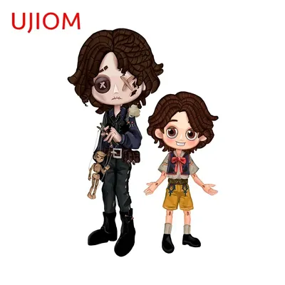 UJIOM für Identität V Puppeteer Chibi Wandaufkleber Matthias Czernin Lustige Grafikaufkleber Image