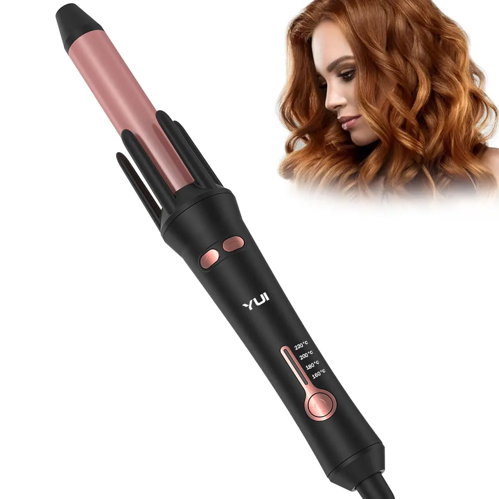 Auto Rotierenden Keramik Haar Curler Automatische Curling Eisen Styling Werkzeug Haar Eisen Curling Zauberstab Air Spin und Curl Curler Haar Waver Image