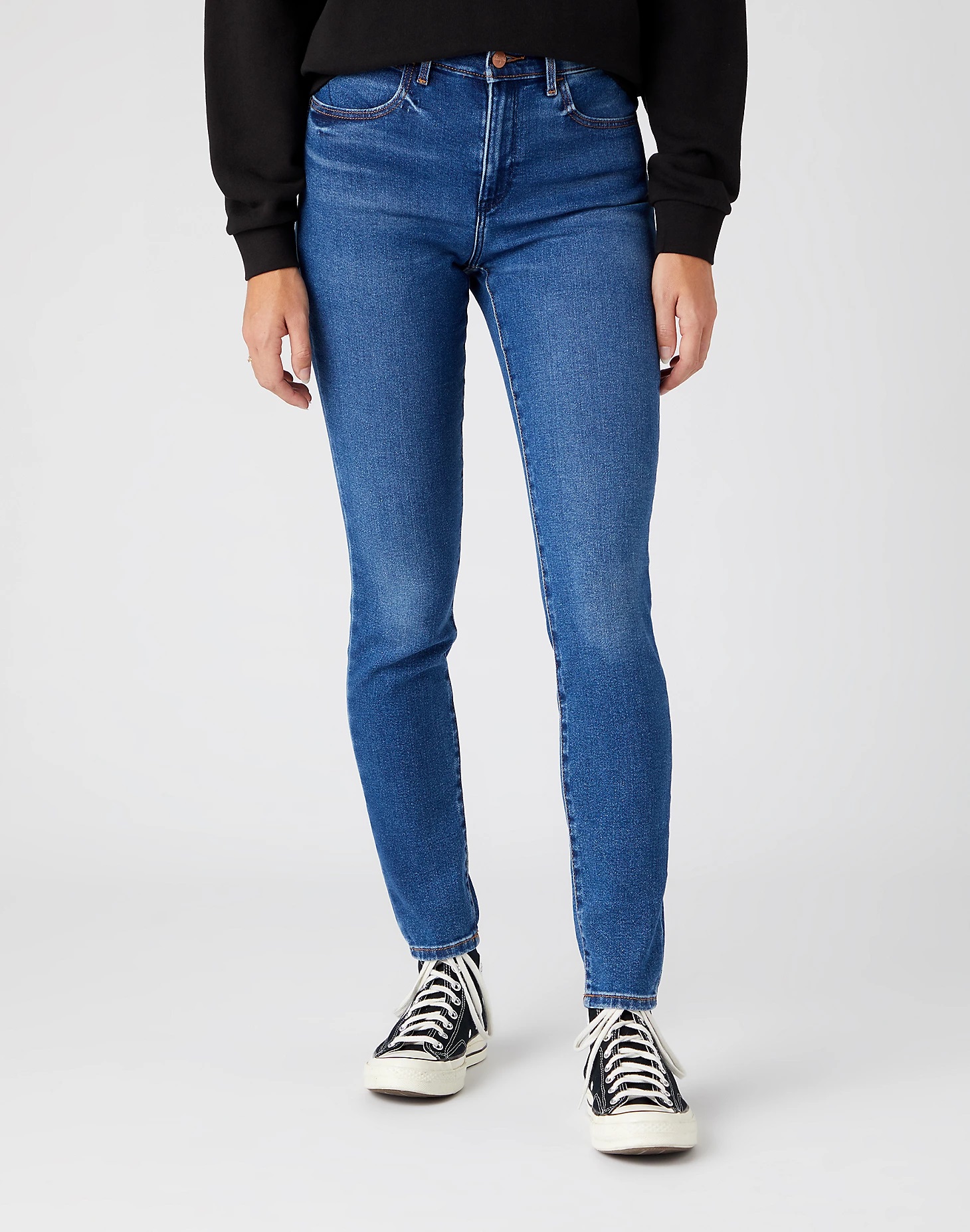 Wrangler - HIGH RISE SKINNY CAMELLIA Image