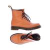 Dr. Martens Herren Stiefel, Gr. 43, orange, Leder
