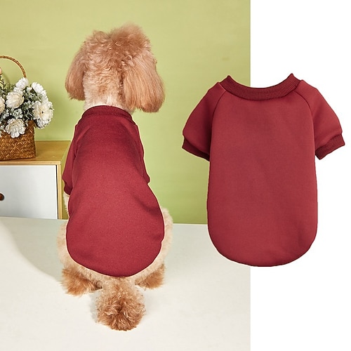 Hunde Pullover Modisch Winter Warm Modisch Komfortabel Outdoor Alltagskleidung Innen Hundebekleidung for Small Mittelmäßig Image