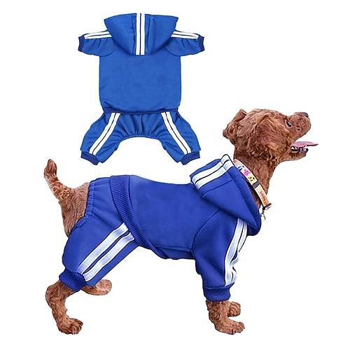 Hund Kapuzensweatshirt Mode Winter Warm Mode Bequem Outdoor Alltagskleidung Innen Hundebekleidung for Klein Mittelgroß Image