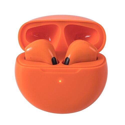 PRO6 True Wireless Kopfhörer TWS Ohrstöpsel In-Ear Bluetooth 5.1 Stereo mit Ladebox Smarte Touch-Steuerung für Apple Samsung Huawei Xiaomi MI Zumba Reisen Handy Valentinstagsgeschenk Image