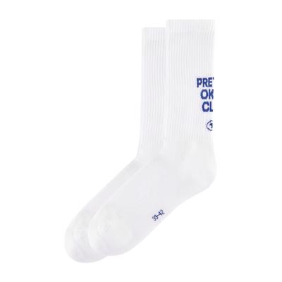 TOM TAILOR Unisex Socken im 2er-Pack, weiß, Print, Gr. 43-46 Image