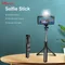 FANGTUOSI Wireless Bluetooth Selfie Stick Mobile Phone Holder Retractable Portable Mini Tripod With