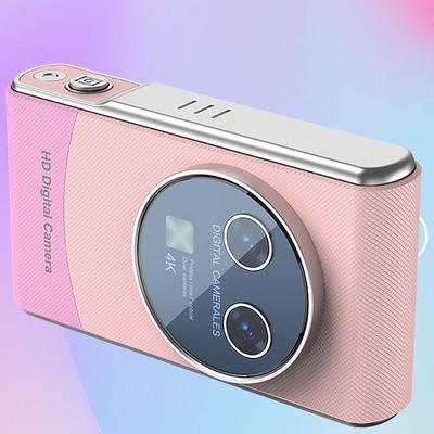 Digital Camera with Zoom Dual Cameras Auto Focus Vlogging Selfie for Travel Camera Auto Focus