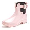 Gummistiefelette VIVANCE, Damen, Gr. 40, rosa (rose), Obermaterial: 100% PVC. Futter: 100% Textilmaterial. Decksohle: 100% Textilmaterial. Laufsohle: 100% Synthetik, unifarben, glänzend, casual, Schuhe Chelseaboots Schlupfboots Gummiboots,...