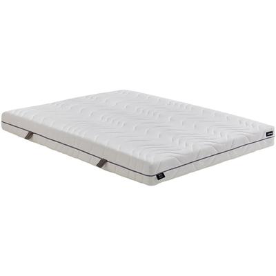Taschenfederkernmatratze YATAS BEDDING "Royal Duo 7 Slim, Matratze 90x200, 140x200 cm & weitere Größen", weiß, B:200cm H:18cm L:200cm, Bezug: 100% Polyester. Steppfüllung: 100% Polyester, Matratzen, 7-Zonen, H2 / H3, Wendematratze, ergonomisch,... Image