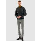 Lederjacke PIERRE CARDIN, Herren, Gr. XXL, schwarz, 100% Leder, unifarben, casual, kurz, Jacken, im Bomber-Look