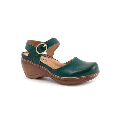 Women's Mabelle Dressy Mule by SoftWalk in Dark Green (Size 7 1/2 M)