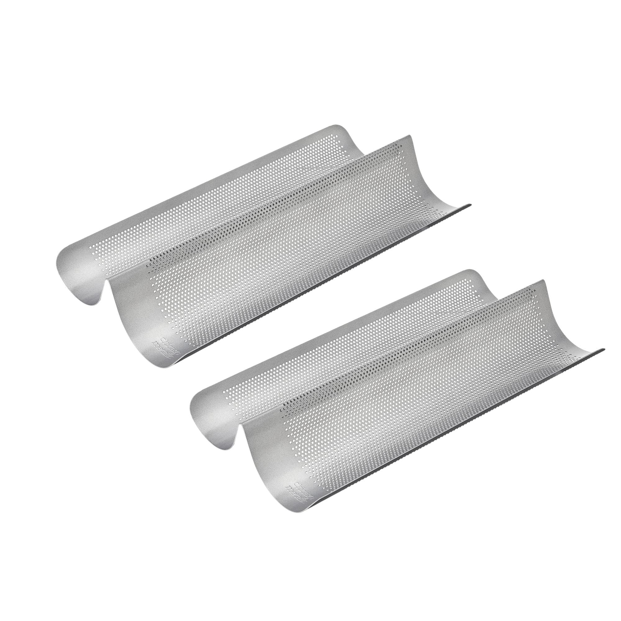 Chicago Metallic Perforated French Bread Pan