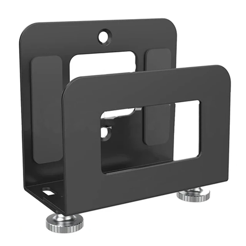 Supporto da parete regolabile per piccoli dispositivi per Apple TV 3/4/4K, router, modem, TV Box e altri lettori multimediali