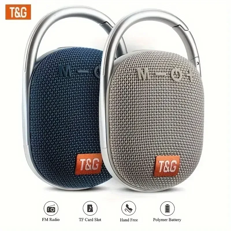TG321 Altoparlante in tessuto Bluetooth senza fili impermeabile portatile esterno Carillon HIFI Mini Bass Woofer Altoparlante stereo attivo bt tws