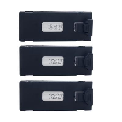 TEMU 3.7v 1800mah Lithium Polymer Battery, Rechargeable Abs Battery Pack, Compatible With E88 E88pro E88max E99 E99pro P1 P5pro K3 S1 P8 Quadcopters, Foldable Drone Spare Part Image