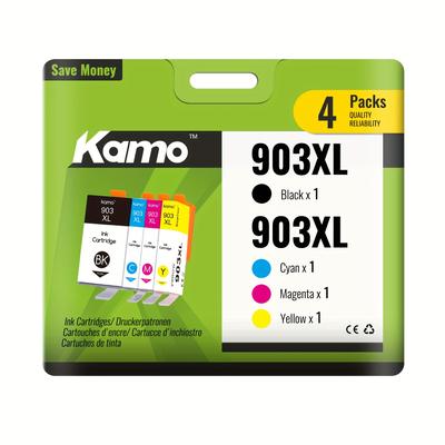 TEMU 903 Xl For Compatible With 903 903xl Ink Cartridges (4 Pack), For 6950, Pro 6950.