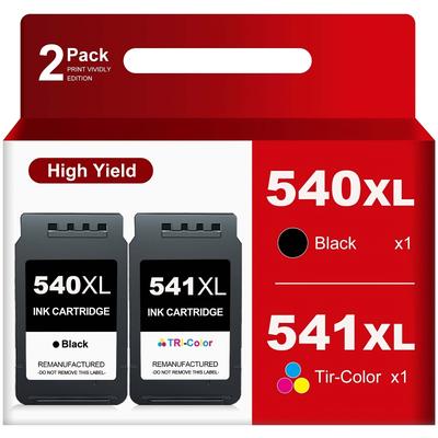 TEMU High- Pg-540xl Cl-541xl Compatible Cartridge Refills, 2pcs - Remanufactured Ink For Ts5150, Mg3600 Series & More Image