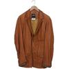 Boss Orange Herren Jacke, Gr. 54, orange, Leder, Viskose