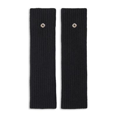 Maje Wool & Cashmere Hand Warmers - Black