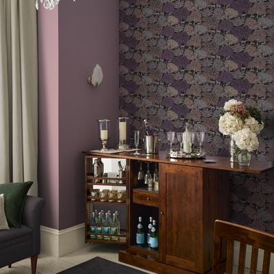 Vliestapete LAURA ASHLEY "Garwood Grove", grau, B:0,52m H:10m L:10m, Vlies, Tapeten, 10mx52cm (ca. 5m2) Image