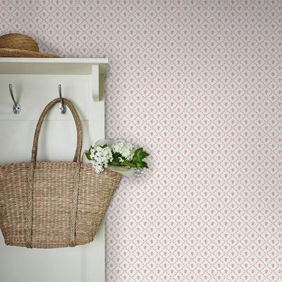 Vliestapete LAURA ASHLEY "Kate", rosa, B:0,52m H:10m L:10m, Vlies, Tapeten, 10mx52cm (ca. 5m2) Image