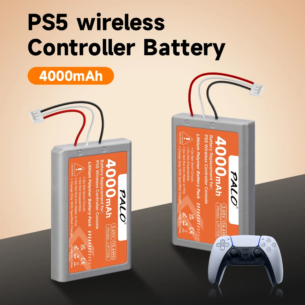 LIP1708 Für Sony PS5 Wireless Controller Batterie Playstation 5 DualSense Game Controller CFI-ZCT1W CFI-ZCT1J PS5 Batterien Image
