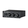 Fosi Audio Q4 Mini Stereo USB Gaming DAC e amplificatore per cuffie Adattatore convertitore audio per altoparlanti domestici/desktop alimentati/attivi
