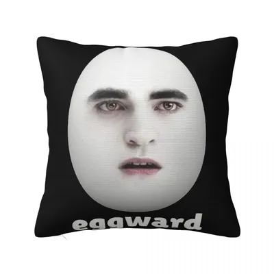 Dekorativer Kissenbezug Twilight Eggward Funny Meme Merch Home Edward Cullen Kissenbezug, Image