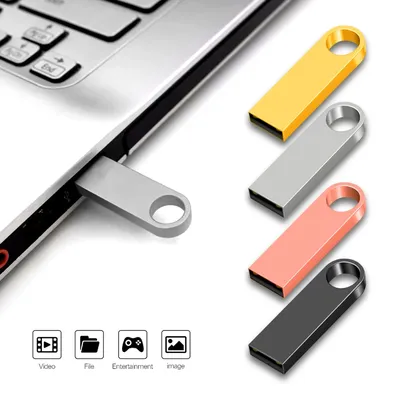 USB-Flash-Laufwerk – Metall-USB-Stick – 8/16/32/64/128 GB – langlebiger, stilvoller USB-Stick für Image