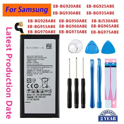 Brandneuer Akku für Samsung Galaxy S6 S6 Edge/Plus S7 S7 Edge S8 S8 Plus+ S9 S9 Plus S10 S10E S10 Plus J5 Pro J7 Pro
