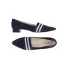 Peter Kaiser Damen Halbschuh, Gr. 7.5, marineblau, kein Etikett