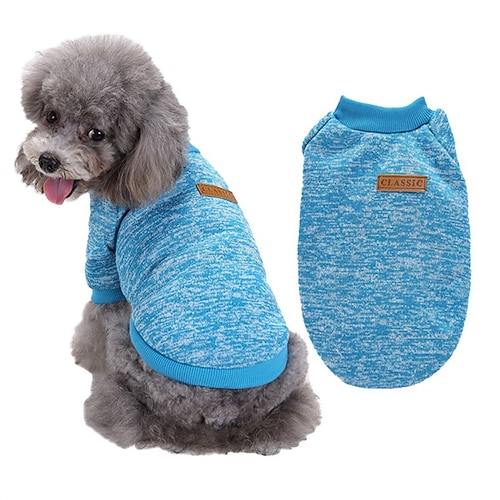 Hunde Pullover Modisch Winter Warm Modisch Komfortabel Outdoor Alltagskleidung Innen Hundebekleidung for Small Mittelmäßig Image