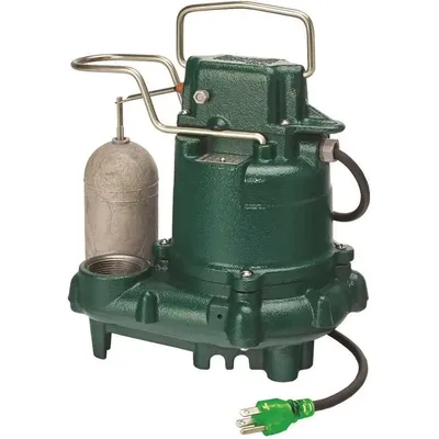 M63 Premium Series 5 Year Warranty Mighty-Mate Submersible Sump Pump, 1/3 Hp