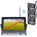 Kitde vista posteriore wireless Yatek Schermo ahd 10,1' + 3 1080P 120º(H) telecamera de visione de