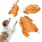 Dog Chew Toy Thanksgiving Turkey Dog Squeak Toy Dog Plush Toy Soft Stuffed Dog Toys Thanksgiving