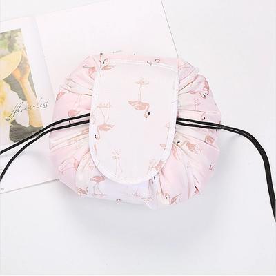 Magic Cosmetics Pouch Women Drawstring Cosmetic Bag Travel Storage Makeup Bag Organizer Female Make Up Pouch Portable Waterproof Toiletry Beauty Case