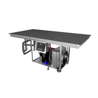 Hatco CSBFP-48-F 48" Flush Frost Top w/ Built In Compressor, 120v, Hard Coated Aluminum Surface