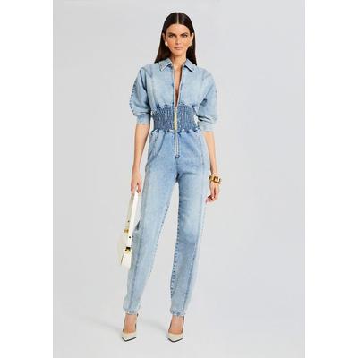 Ellis Jumpsuit - Blue - retroféte Jumpsuits