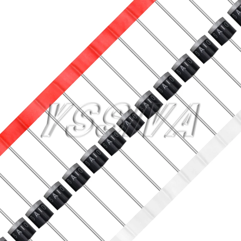 10/20 Stück 10A10 DIP elektrische axiale Gleichrichterdiode 10A 1000V 10a10 Dioden-Kit Image