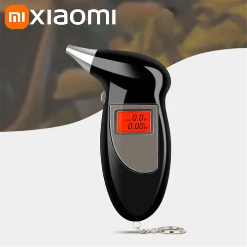 Xiaomi – détecteur d'alcool Portable à affichage numérique, éthylotest de Police, rétro-éclairage,
