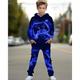 Da ragazzo 3D Pop art Giochi Set felpa con cappuccio e pantaloni della tuta Tuta sportiva Tute sportive Manica lunga Primavera Autunno Giornaliero Essenziale Informale Bambino 4-12 anni Con cappuccio