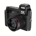 Fotocamera digitale 4k hd retrò impugnatura antiscivolo batteria al litio da 1500 mAh timer di scatto portatile materiale abs per principianti famiglia allarme audio da viaggio alimentato da