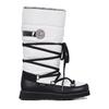 Snowboots LUHTA "TAHTOVA MS", Damen, Gr. 36, weiß, Textil, Synthetik, Leder, sportlich, Schuhe, Winterboots, Winterstiefel, Winterschuhe, wasserdicht und gefüttert