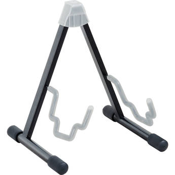 K&M 17570 E+A Guitar Stand (Black with Translucent Support Elements) 17570-000-00