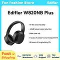 Edifier W820NB Plus Cuffie Bluetooth wireless Riduzione attiva del rumore ibrido Audio ad alta risoluzione LDAC Durata della batteria 49H