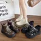 Women's Boots Lolita Style Winter Lady Platform Ankle Boots Female Fashionable Causal Women's Shoes Sweet Versatile Thick Bottom