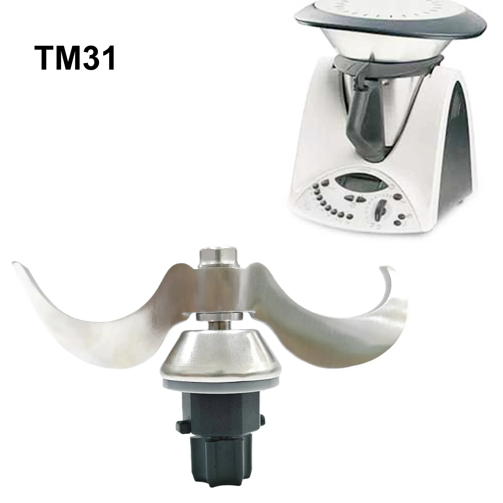 Teig klinge für Thermo mix tm31 Knet mischer Klinge Rühren Mehl glatt Mixer Messer Image