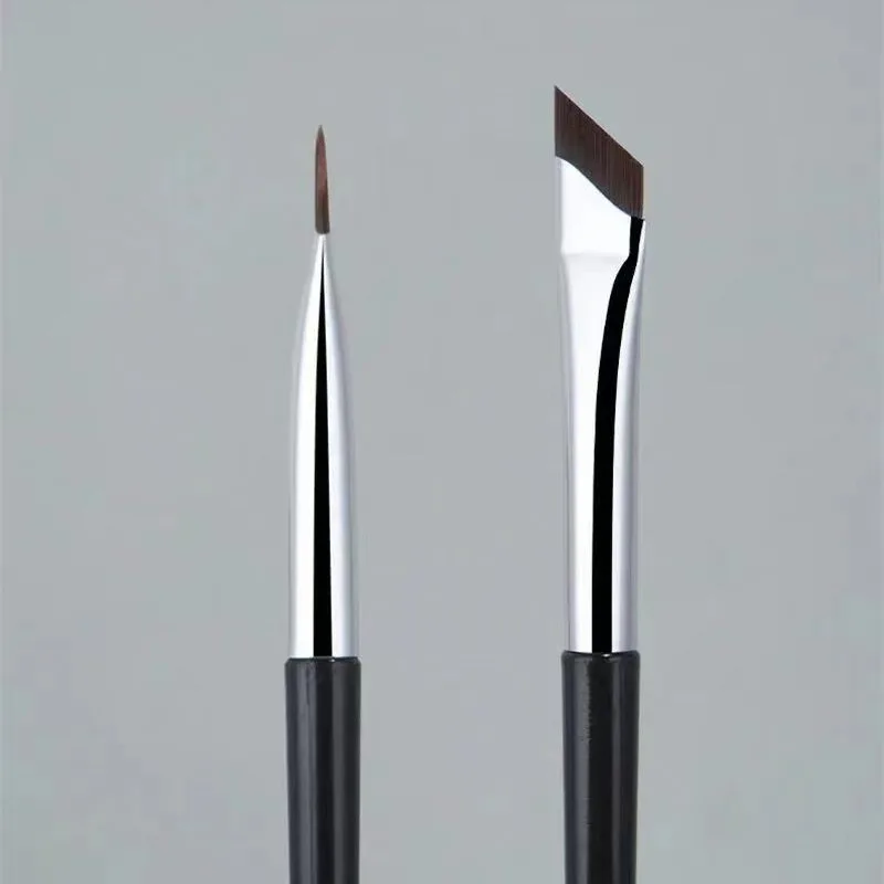 Der Upgrade-Blade-Eyeliner-Pinsel, ultradünner, flacher Augenbrauenpinsel mit feinem Winkel unter den Augen, sorgt für präzise Detailpinsel Image