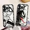 Marvel Hero Spider Man Handyhülle für iPhone 15 14 13 12 11 Mini XS XR X Pro MAX 8 7 Plus SE Angel Eyes Transparent