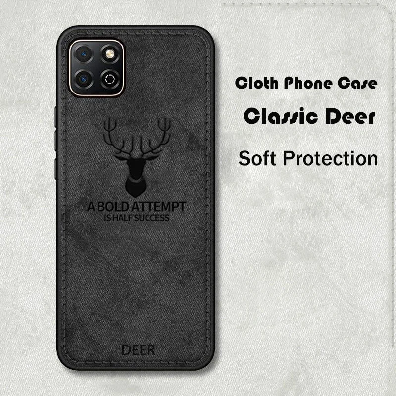 Mode Tuch Muster Telefon Fall Für Huawei P30 P40 P50 P60 Mate 30 40 50 60 Pro Nova 9 10 11 12 Pro Deer Schutzhülle Image