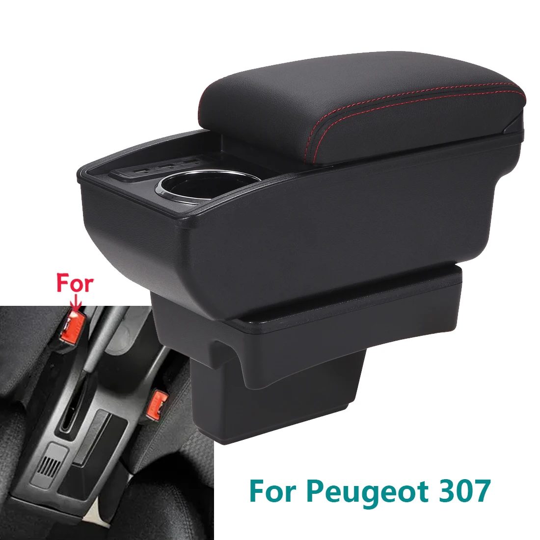 Pour Peugeot 307 boîte d